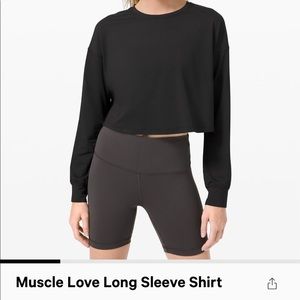 Muscle love long sleeve shirt
